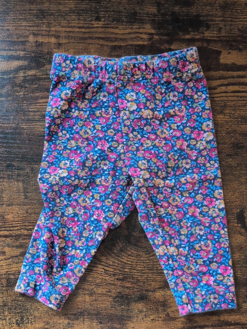 5/$25 Carter's Floral Baby Pants 6M